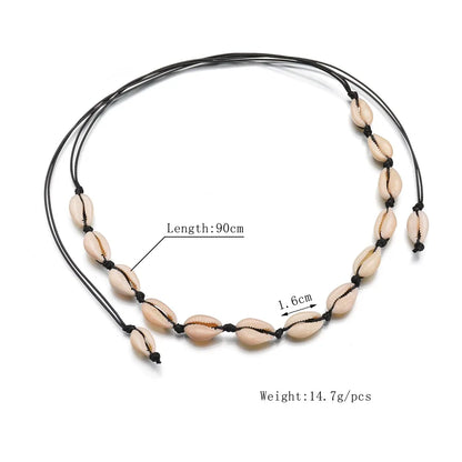 Boho Shell Choker Necklace for Women and Girls