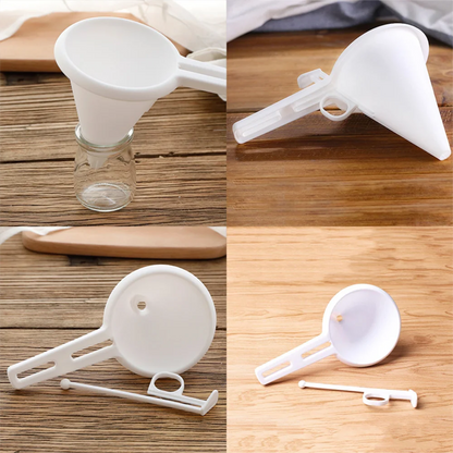 Adjustable Handheld Baking Funnel Dispenser – Liquid Batter Tool for Cupcakes, Pancakes & Pastry