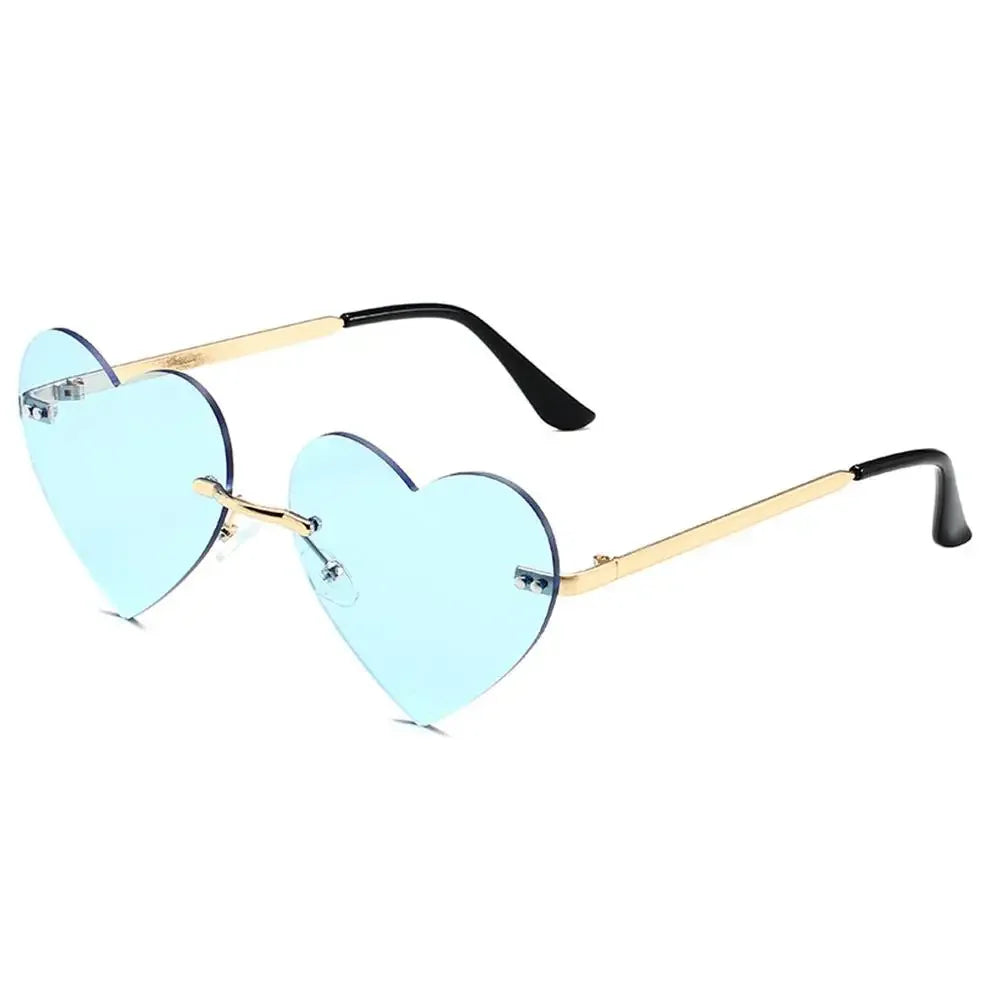 Heart Shaped Sunglasses with UV400 Protection