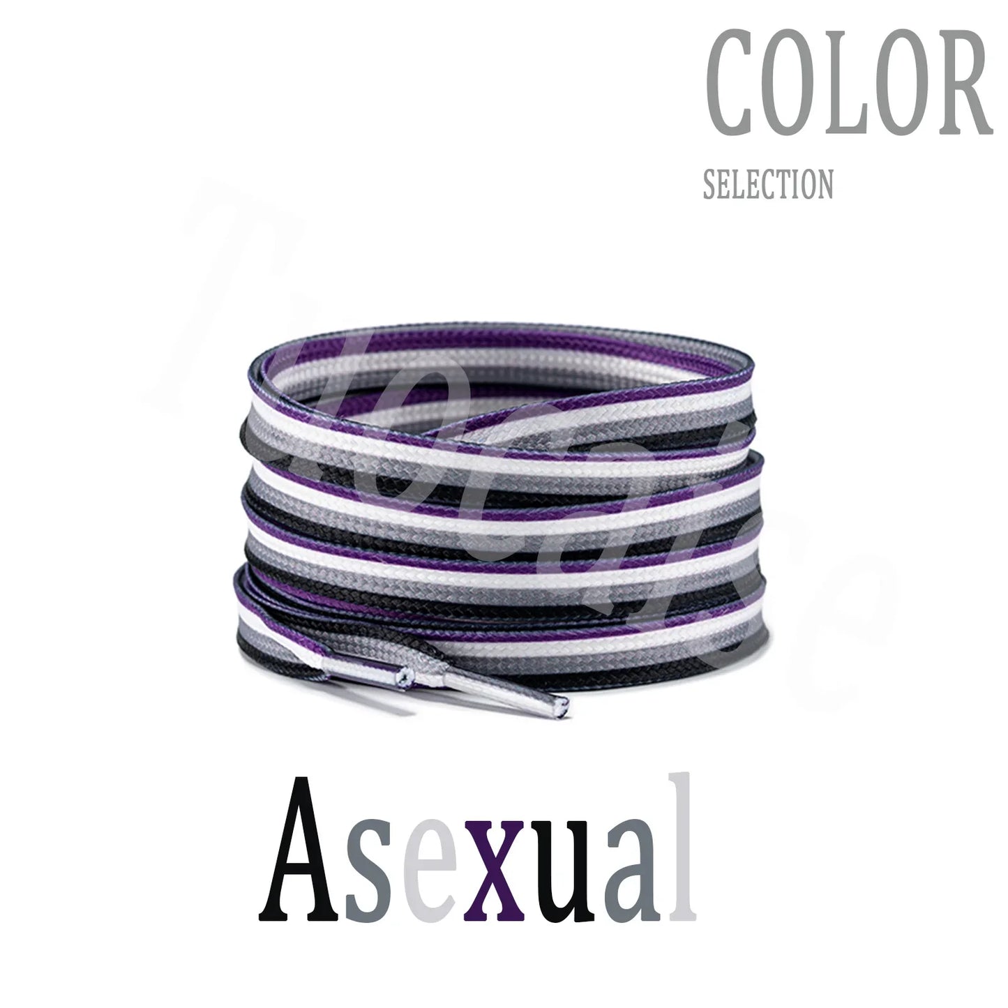 Pride Flag Flat Shoelaces for Sneakers