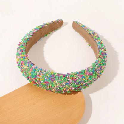 Candy Color Acrylic Headbands for Women and Girls