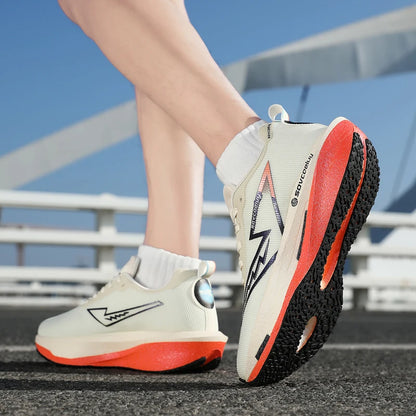 Carbon Board Running Sneakers for Men and Women Lightweight and Breathable