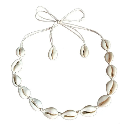 Boho Shell Choker Necklace for Women and Girls
