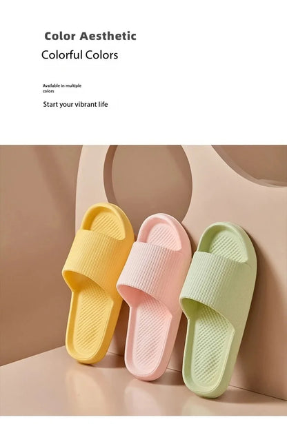 EVA Massage Shower Slides – Waterproof Non-Slip Bathroom Slippers for Men and Women