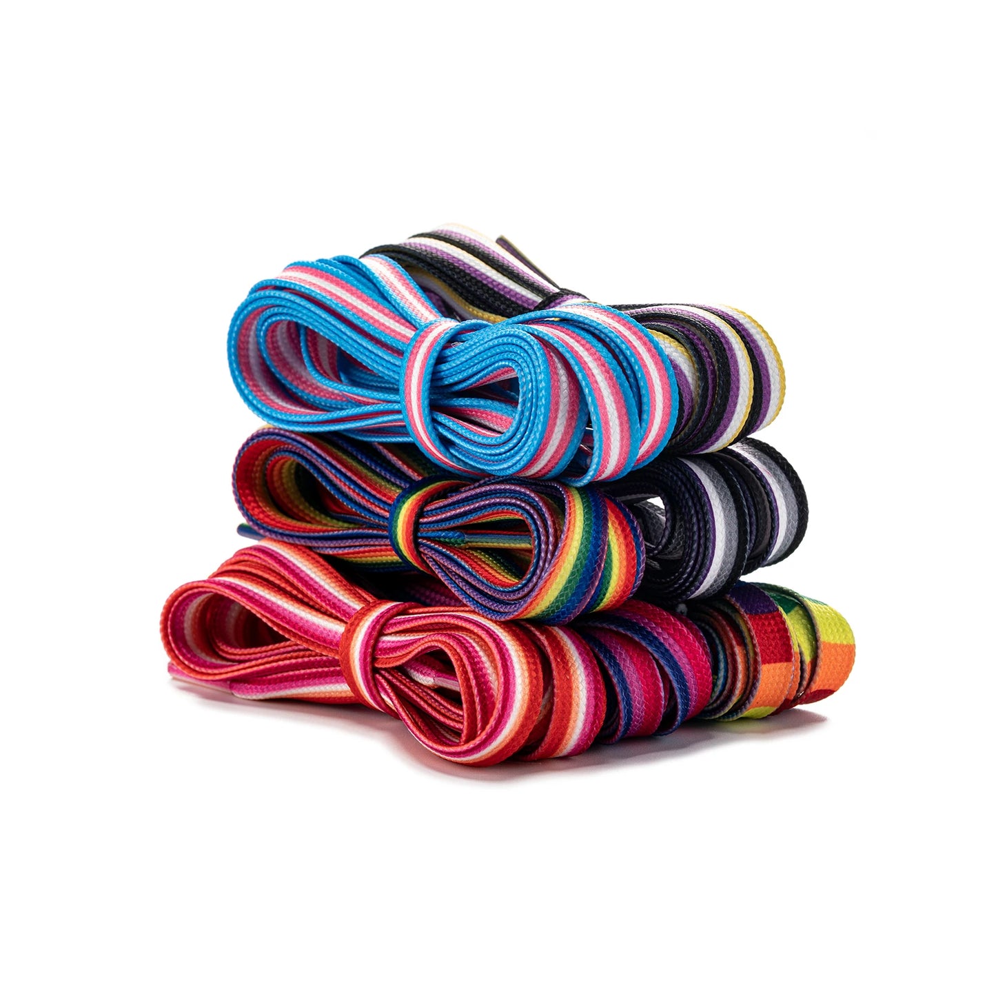 Pride Flag Flat Shoelaces for Sneakers