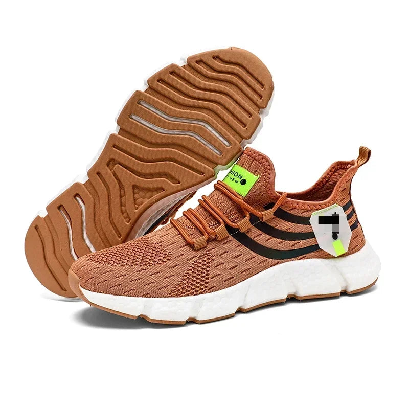 Breathable Lace Up Casual Sneakers for Men and Women