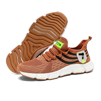 Breathable Lace Up Casual Sneakers for Men and Women