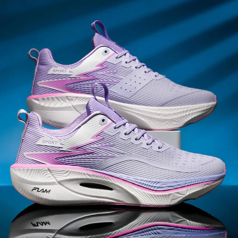 Carbon Board Air Cushion Running Sneakers for Men and Women