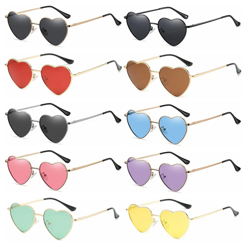 Heart Shaped Sunglasses with UV400 Protection