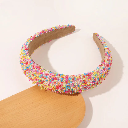 Candy Color Acrylic Headbands for Women and Girls