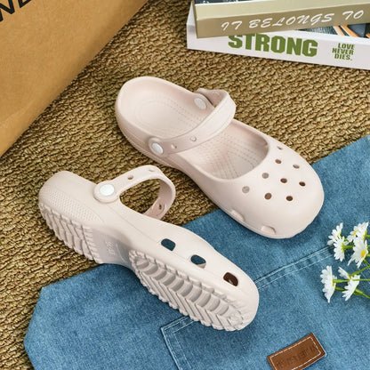 EVA Ballet Platform Clog Sandals for Women