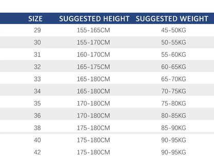 Men's Smart Casual Dress Pants – Elastic Waist Suit Trousers, Straight Fit | Sizes 29–42