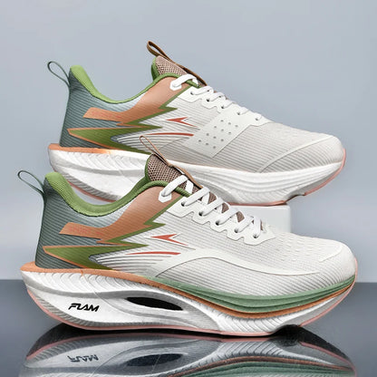 Carbon Board Air Cushion Running Sneakers for Men and Women
