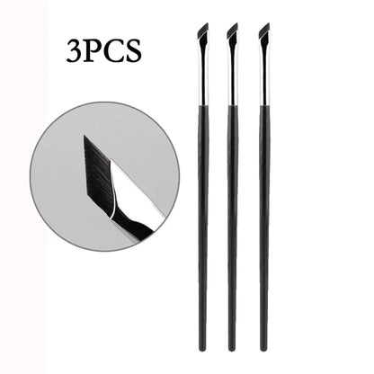 Upgrade Blade Eyeliner & Eyebrow Brush | Ultra Thin Fine Angle Flat Brush for Precise Eye Makeup