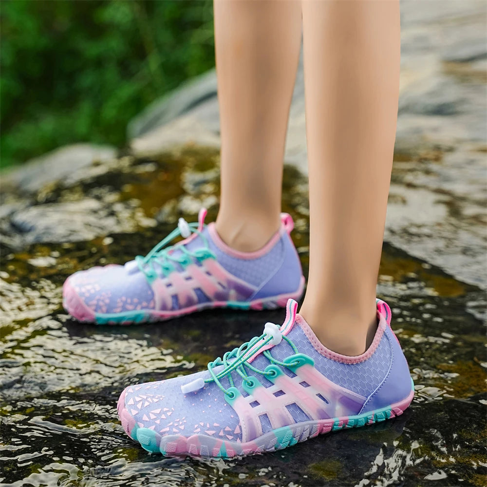 Quick-Dry Aqua Water Shoes – Non-Slip Barefoot Sneakers for Men and Women