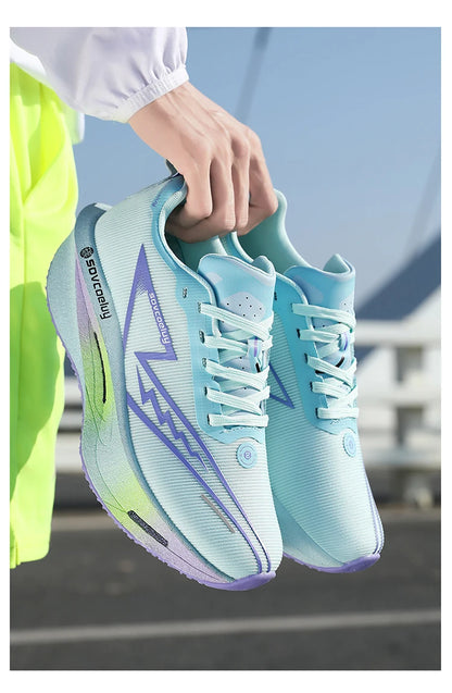Carbon Board Running Sneakers for Men and Women Lightweight and Breathable