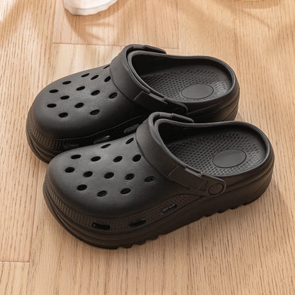 EVA T Strap Closed Toe Slide Sandals for Men and Women