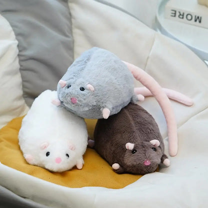 Cute Plush Mouse Doll – Soft Stuffed Rat Animal Toy | 40cm & 90cm