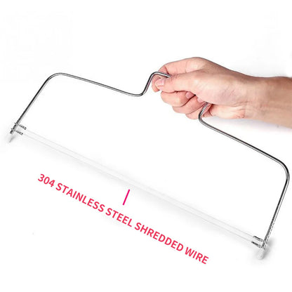 Adjustable Stainless Steel Cake Slicer – Height-Adjustable Layer Cutting Tool for Baking & Decorating