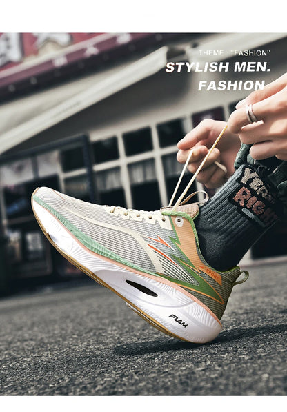 Carbon Board Air Cushion Running Sneakers for Men and Women