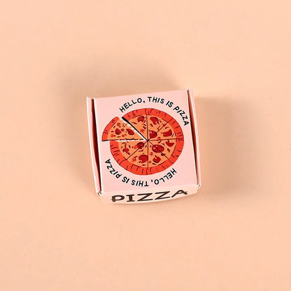 Cute Miniature Pizza Dollhouse Toy Set | 6–10pcs 1/12 Scale Kitchen Food Model for Kids & Collectors