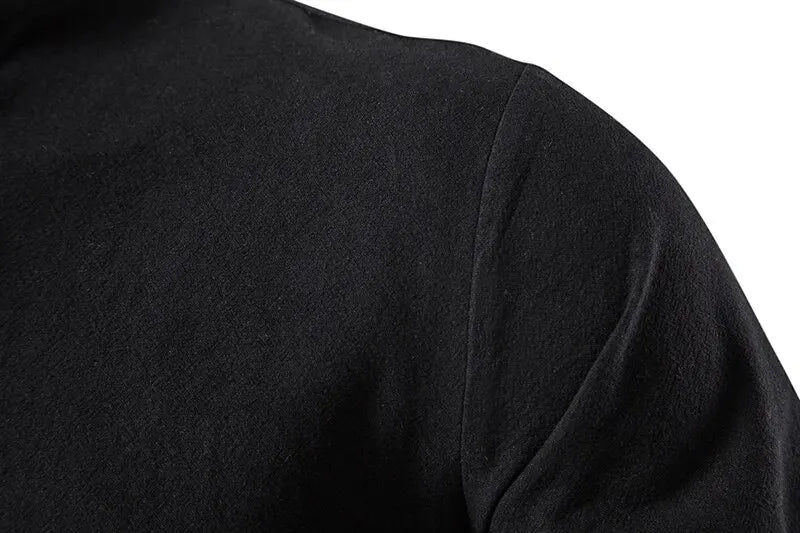 King Billion Men's Cotton Linen Shirt – Casual Long Sleeve V - Neck | S–XXXL - G - Catoure King Billion Men's Cotton Linen Shirt – Casual Long Sleeve V - Neck | S–XXXL Men's Apparel