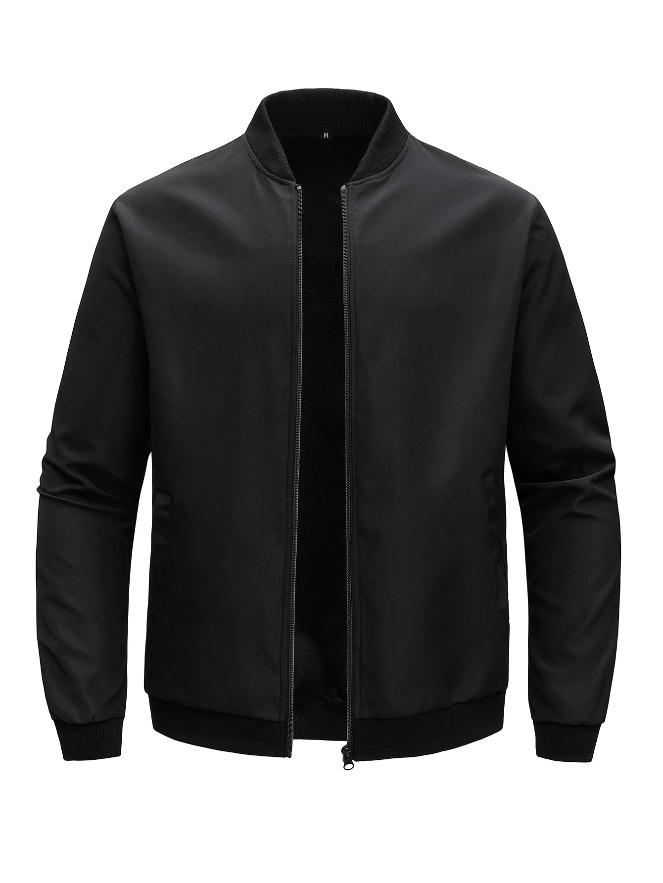 Men's Baseball Collar Zip - Up Jacket – Lightweight Casual Coat, Loose Fit | S–XL - G - Catoure Men's Baseball Collar Zip - Up Jacket – Lightweight Casual Coat, Loose Fit | S–XL Men's Outerwear