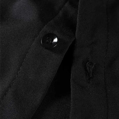 Men's Business Casual Short Sleeve Shirt | Wrinkle - Free Summer Top - G - Catoure Men's Business Casual Short Sleeve Shirt | Wrinkle - Free Summer Top