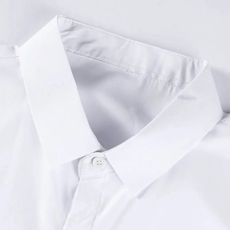 Men's Business Casual Short Sleeve Shirt | Wrinkle - Free Summer Top - G - Catoure Men's Business Casual Short Sleeve Shirt | Wrinkle - Free Summer Top