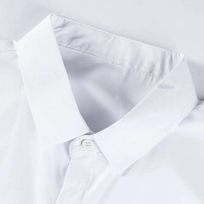 Men's Business Casual Short Sleeve Shirt | Wrinkle - Free Summer Top - G - Catoure Men's Business Casual Short Sleeve Shirt | Wrinkle - Free Summer Top