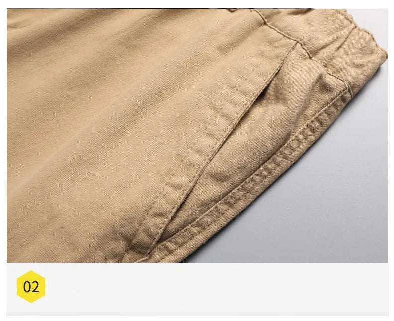 Men's Large Pocket Loose Overalls | Outdoor Sports Jogging Tactical Pants with Elastic Waist - G - Catoure Men's Large Pocket Loose Overalls | Outdoor Sports Jogging Tactical Pants with Elastic Waist