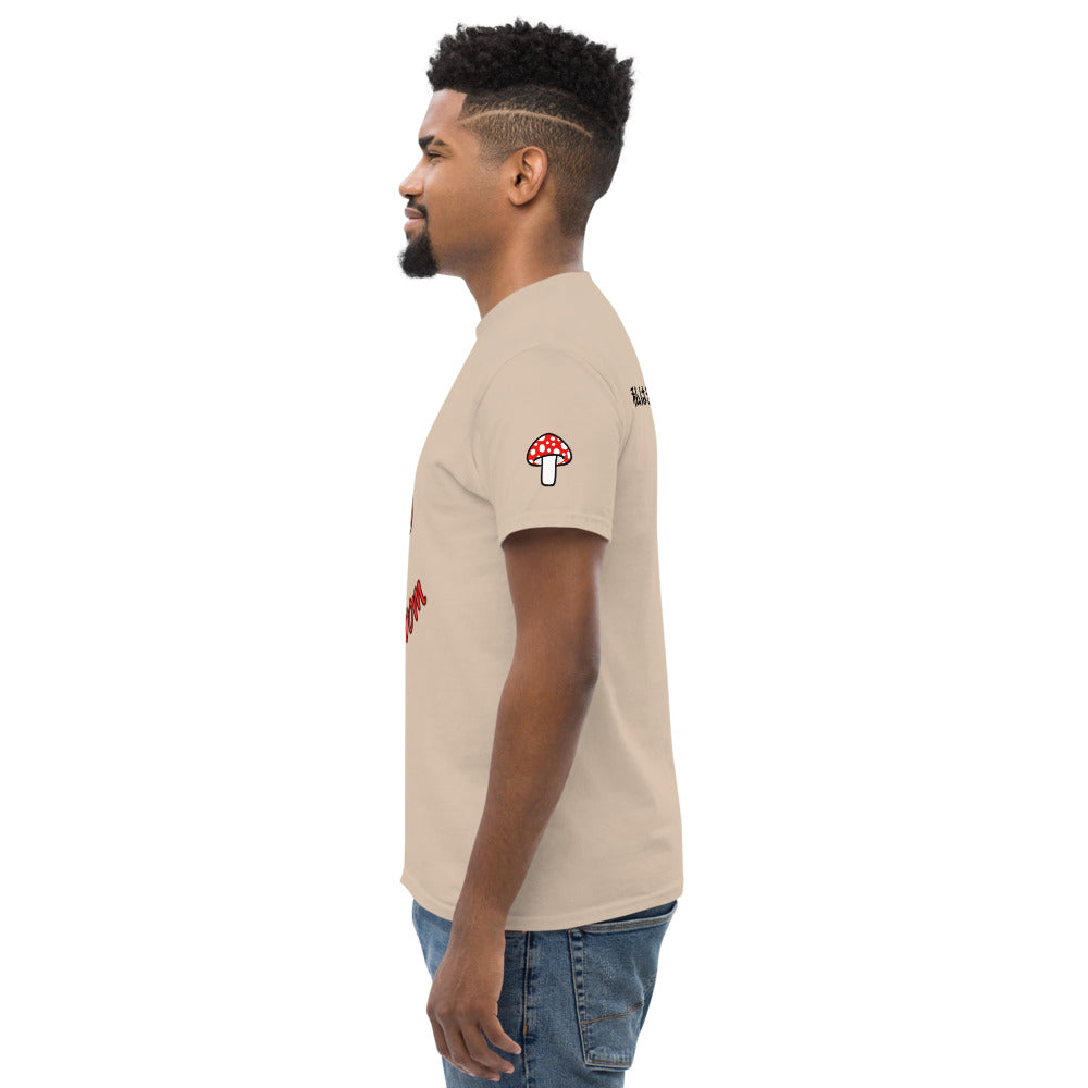 Mushroom Unisex Classic Cotton Tee Crew Neck Shirt | Everyday Streetwear