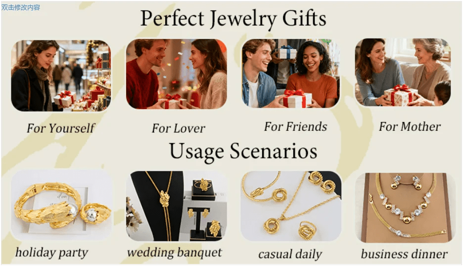 Women's Indian African Ethiopian Jewelry Set | Gold Color Hollow Oval Necklace, Earrings & Ring - G - Catoure Women's Indian African Ethiopian Jewelry Set | Gold Color Hollow Oval Necklace, Earrings & Ring