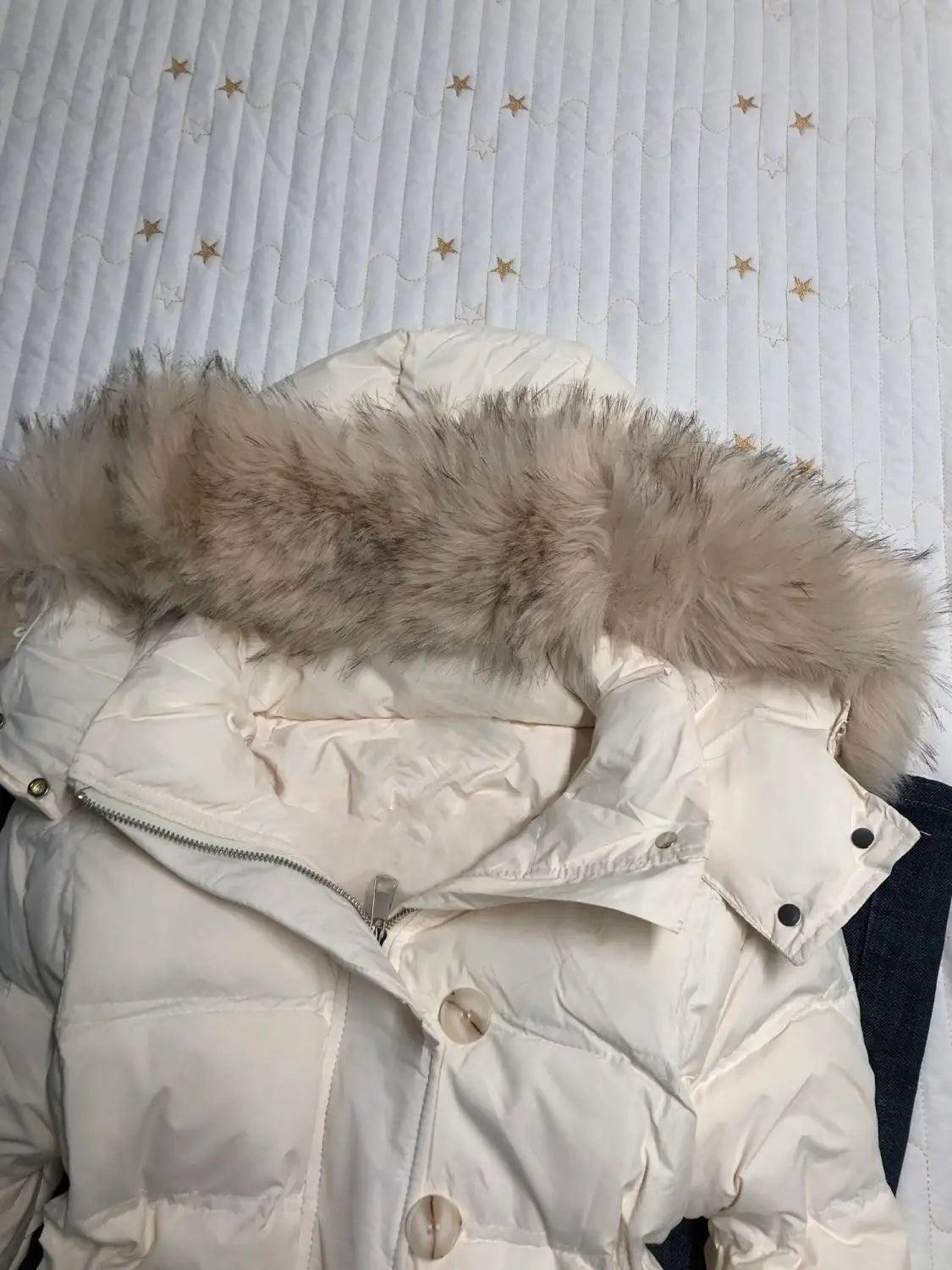 Women's Retro Fur Collar Hooded Cotton Coat – Warm Loose Streetwear Jacket | S–XXL, 3 Colors - G - Catoure Women's Retro Fur Collar Hooded Cotton Coat – Warm Loose Streetwear Jacket | S–XXL, 3 Colors Women's Outerwear