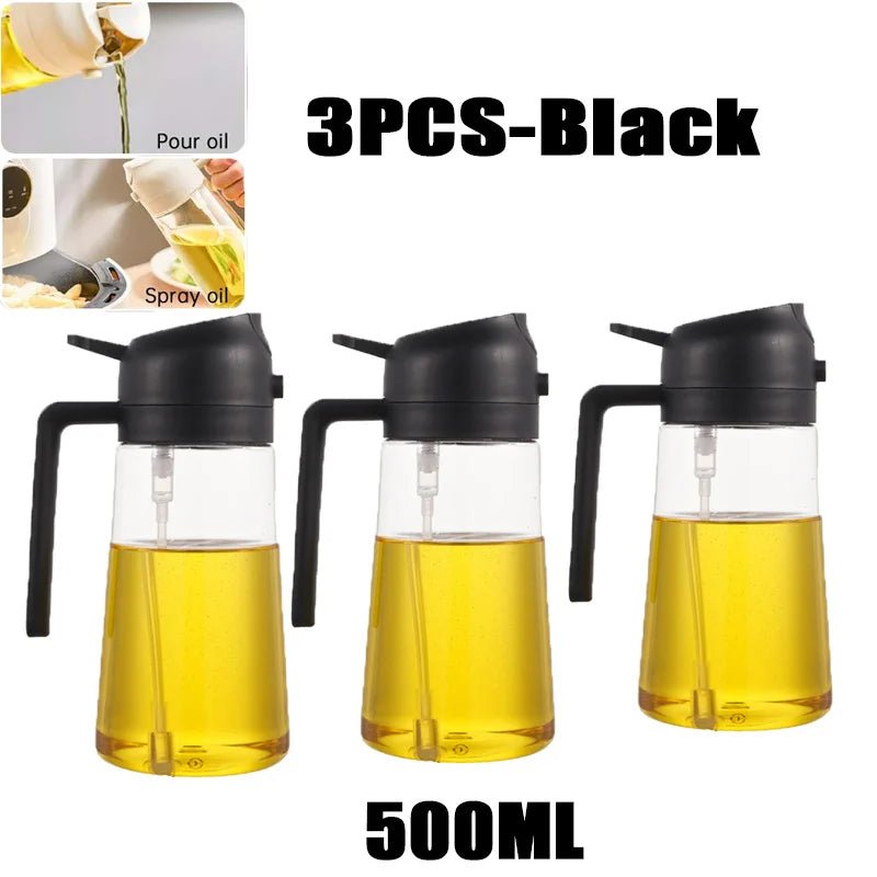 Woobrice Oil Spray Bottle – Olive Oil Mister for Cooking, BBQ & Baking | 200ml, 300ml, 500ml - G - Catoure Woobrice Oil Spray Bottle – Olive Oil Mister for Cooking, BBQ & Baking | 200ml, 300ml, 500ml Kitchen Tools