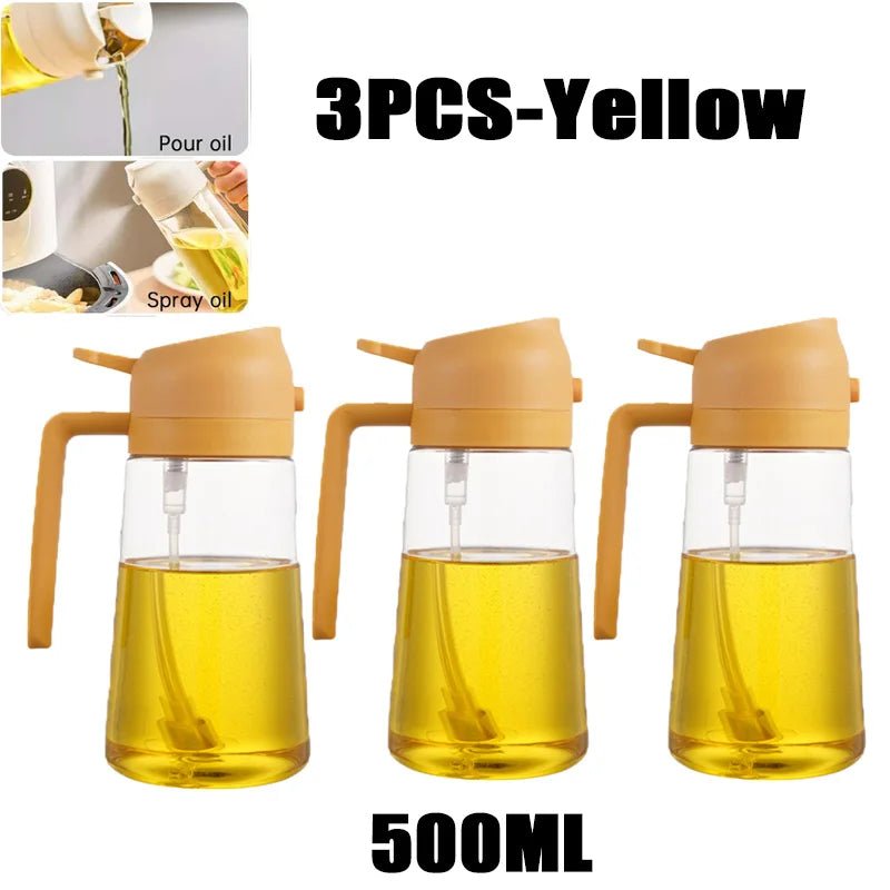 Woobrice Oil Spray Bottle – Olive Oil Mister for Cooking, BBQ & Baking | 200ml, 300ml, 500ml - G - Catoure Woobrice Oil Spray Bottle – Olive Oil Mister for Cooking, BBQ & Baking | 200ml, 300ml, 500ml Kitchen Tools