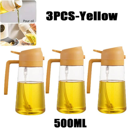 Woobrice Oil Spray Bottle – Olive Oil Mister for Cooking, BBQ & Baking | 200ml, 300ml, 500ml - G - Catoure Woobrice Oil Spray Bottle – Olive Oil Mister for Cooking, BBQ & Baking | 200ml, 300ml, 500ml Kitchen Tools