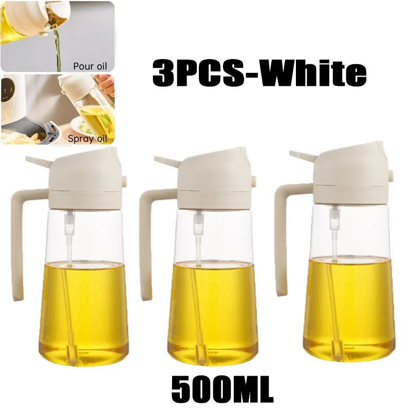 Woobrice Oil Spray Bottle – Olive Oil Mister for Cooking, BBQ & Baking | 200ml, 300ml, 500ml - G - Catoure Woobrice Oil Spray Bottle – Olive Oil Mister for Cooking, BBQ & Baking | 200ml, 300ml, 500ml Kitchen Tools
