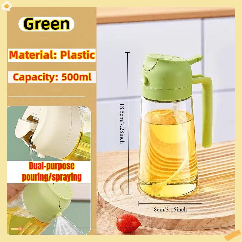 Woobrice Oil Spray Bottle – Olive Oil Mister for Cooking, BBQ & Baking | 200ml, 300ml, 500ml - G - Catoure Woobrice Oil Spray Bottle – Olive Oil Mister for Cooking, BBQ & Baking | 200ml, 300ml, 500ml Kitchen Tools