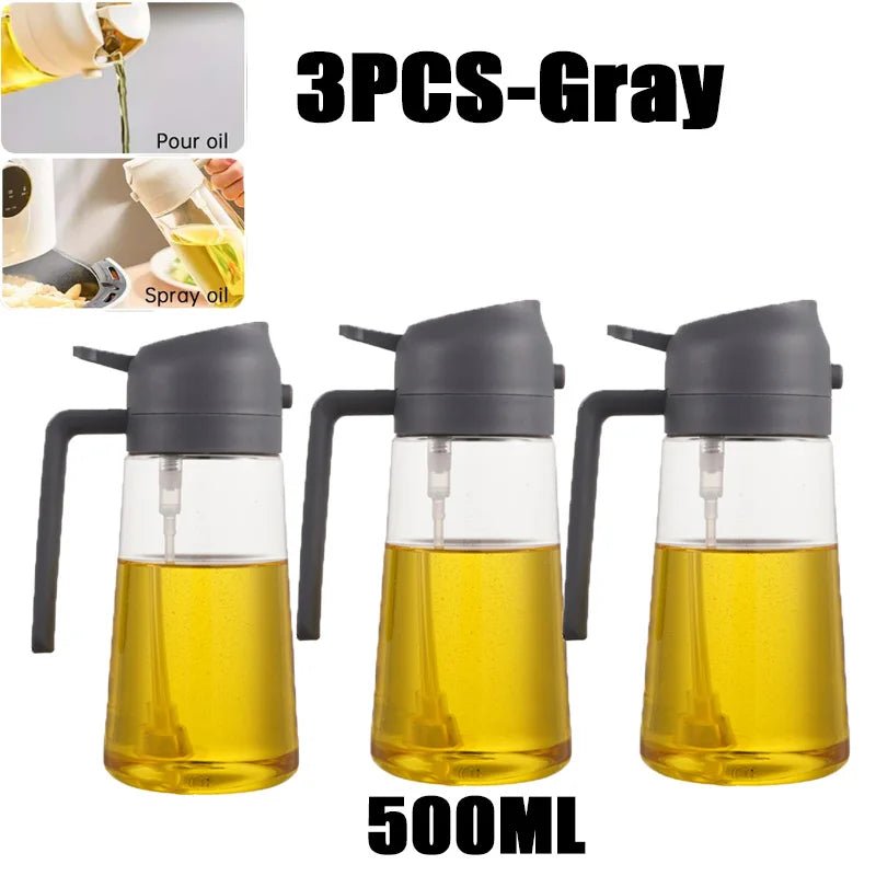 Woobrice Oil Spray Bottle – Olive Oil Mister for Cooking, BBQ & Baking | 200ml, 300ml, 500ml - G - Catoure Woobrice Oil Spray Bottle – Olive Oil Mister for Cooking, BBQ & Baking | 200ml, 300ml, 500ml Kitchen Tools